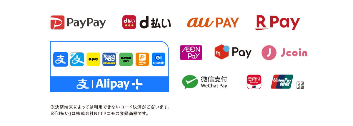 QRコード決済ブランド