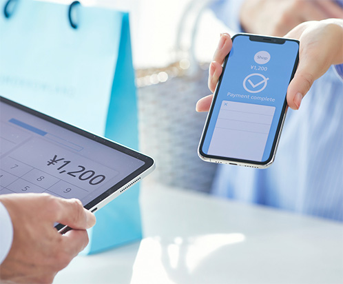 タッチ決済のイメージ画像