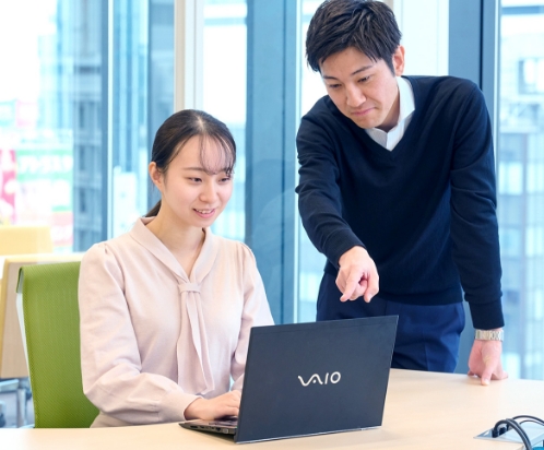 新入社員研修の様子